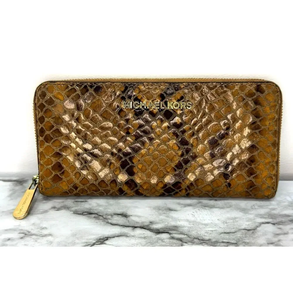 Michael Kors Continental Long Wallet Leather - Picture 1 of 10